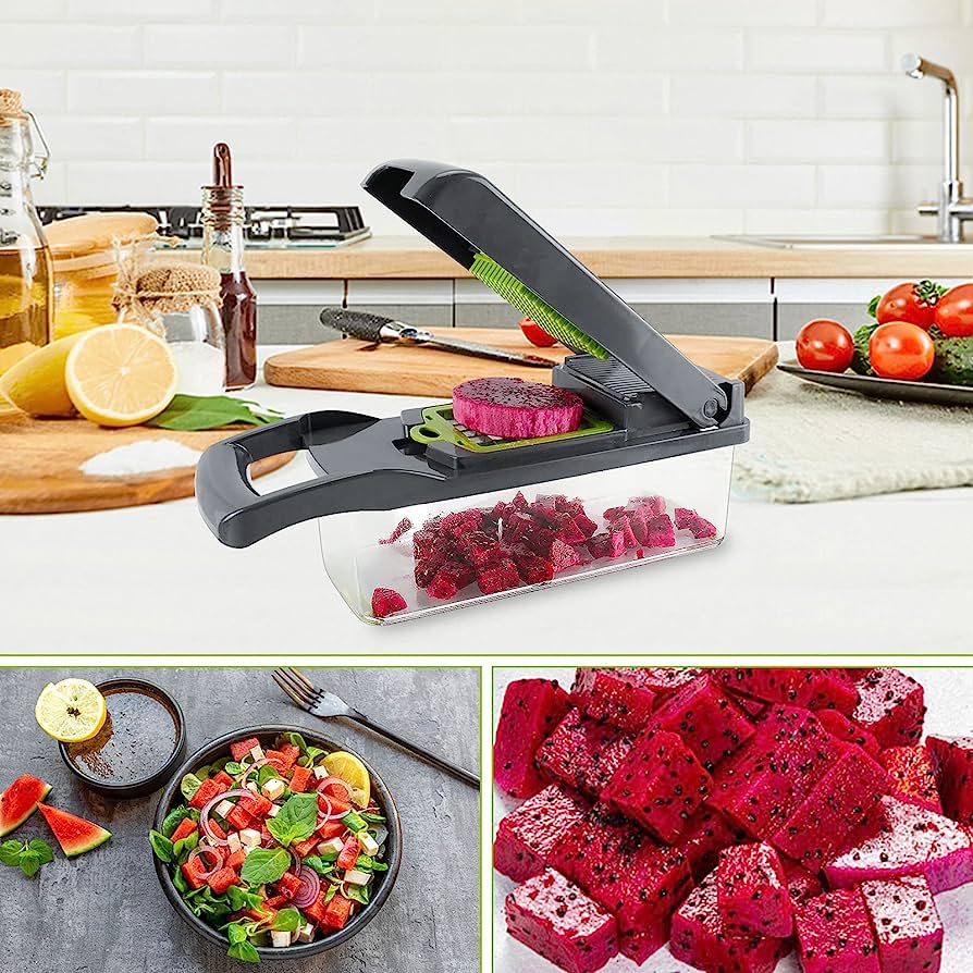 Vegetable Cutter Chopper and Slicer 14 in 1