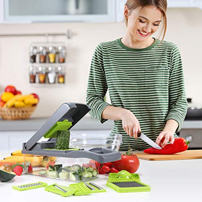 Vegetable Cutter Chopper and Slicer 14 in 1